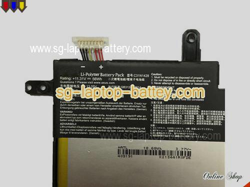  image 2 of Genuine ASUS Zenbook UX305LA-FC012H Battery For laptop 4951mAh, 56Wh , 11.31V, Black , Li-ion