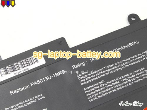  image 2 of TOSHIBA pt22la-001001 Replacement Battery 3100mAh, 47Wh  14.8V Black Li-Polymer