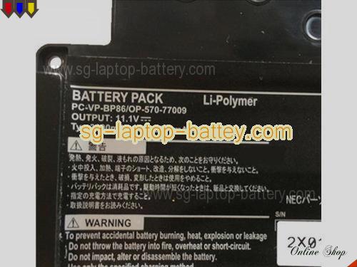  image 2 of PC-VP-BP86 Battery, S$119.99 Li-ion Rechargeable NEC PC-VP-BP86 Batteries