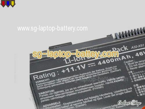  image 2 of Genuine ASUS Pro 52H Battery For laptop 4400mAh, 46Wh , 11.1V, Black , Li-ion