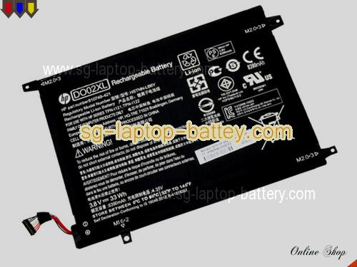  image 5 of Genuine HP Pavilion x2 10-j013tu(K2N76PA) Battery For laptop 8390mAh, 33Wh , 3.8V, Black , Li-ion