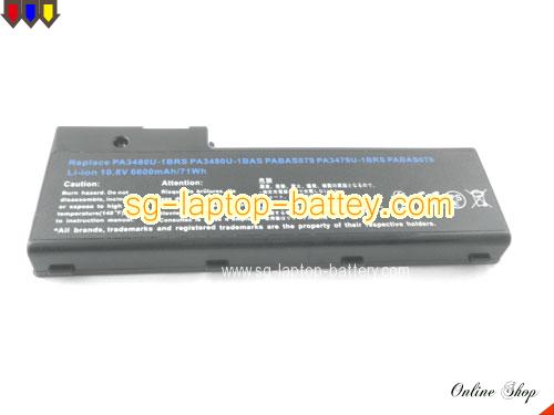  image 5 of TOSHIBA Satellite P100-103 Replacement Battery 6600mAh 10.8V Black Li-ion