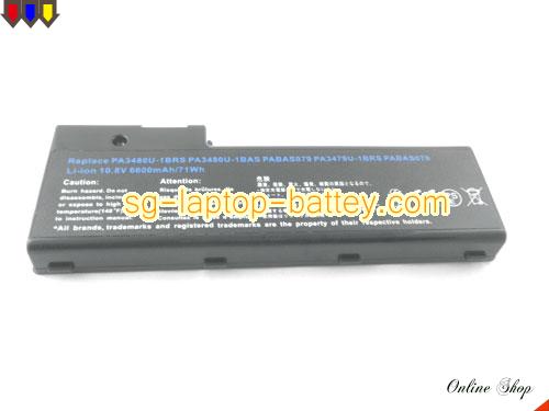  image 5 of TOSHIBA Satellite P100-10R Replacement Battery 6600mAh 10.8V Black Li-ion