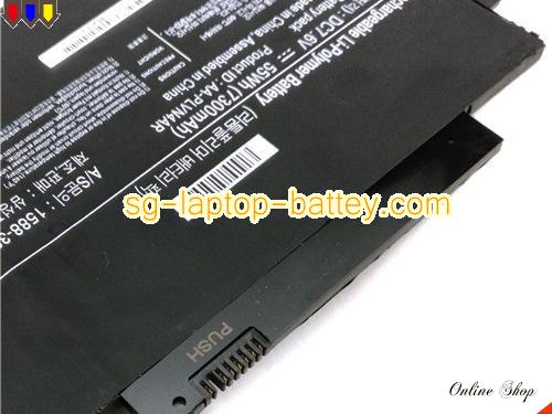  image 3 of Genuine SAMSUNG NP940X3GK01HK Battery For laptop 7300mAh, 55Wh , 7.6V, Black , Li-ion