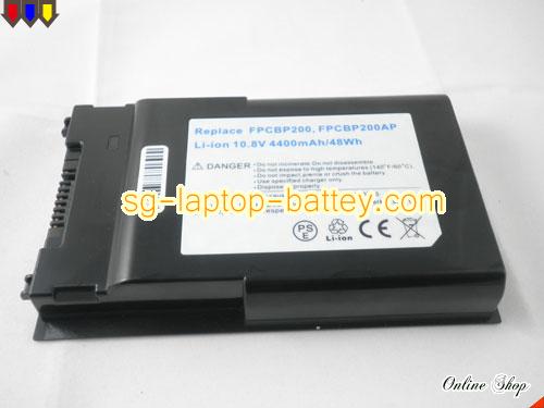  image 5 of FUJITSU-SIEMENS LifeBook T5010 Replacement Battery 4400mAh 10.8V Black Li-ion