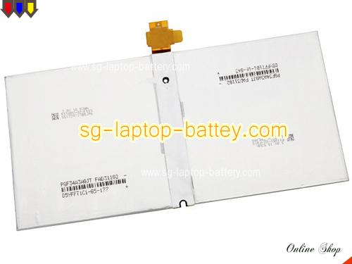  image 1 of MICROSOFT Surface pro 4 1724 Replacement Battery 5087mAh, 38.2Wh  7.5V Sliver Li-ion