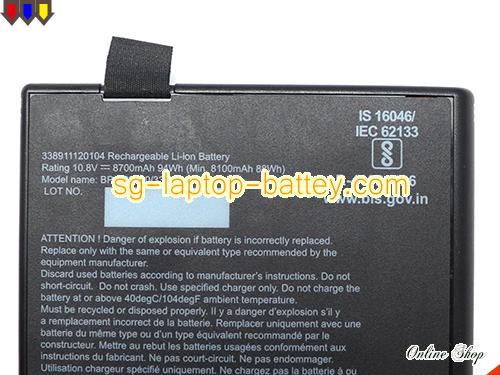  image 2 of 338911120104 Battery, S$107.29 Li-ion Rechargeable GETAC 338911120104 Batteries