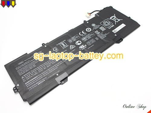  image 2 of Genuine HP Spectre x360 15t-bl100 Battery For laptop 7280mAh, 84.04Wh , 11.55V, Black , Li-Polymer