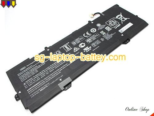  image 2 of Genuine HP Spectre x360 15t-bl100 Battery For laptop 7280mAh, 84.08Wh , 11.55V, Black , Li-Polymer