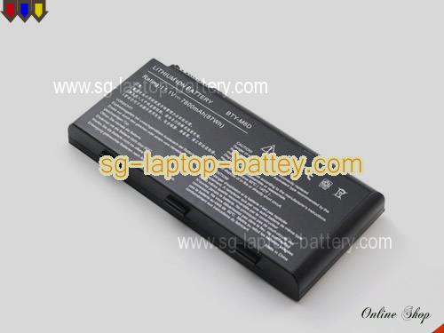  image 3 of Genuine MSI GT70 2 PC Dominator Battery For laptop 7800mAh, 87Wh , 11.1V, Black , Li-ion