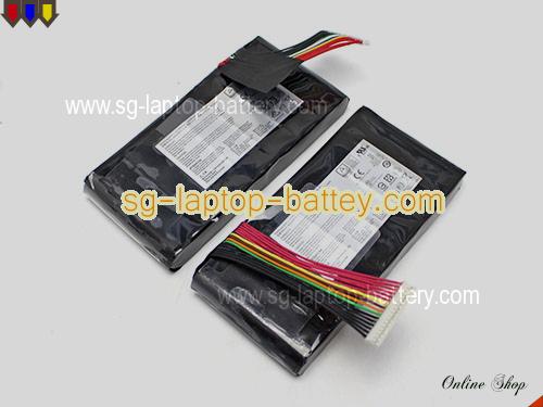  image 2 of MSI GT80S Replacement Battery 5225mAh, 75Wh  14.4V Black Li-ion