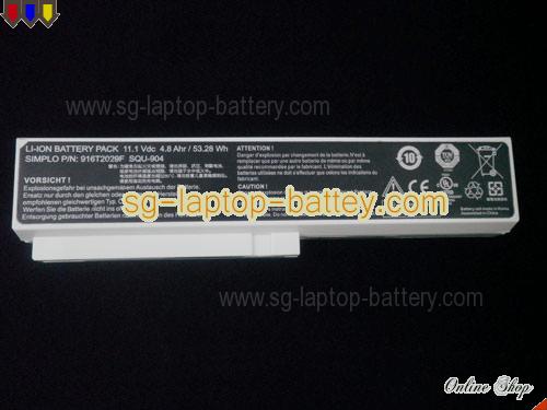  image 5 of LG notebook r490 Replacement Battery 4800mAh 11.1V White Li-ion