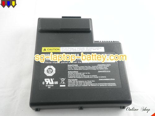  image 2 of Genuine CLEVO M560 Series Battery For laptop 4400mAh, 14.8V, Black , Li-ion