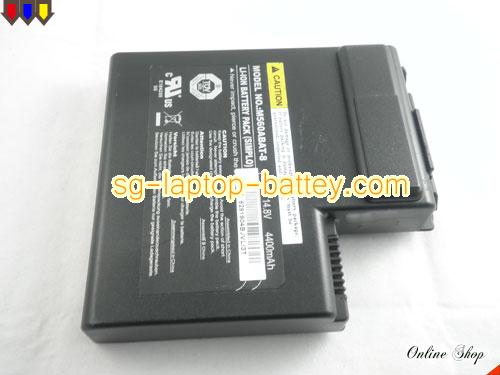  image 5 of Genuine CLEVO M560 Series Battery For laptop 4400mAh, 14.8V, Black , Li-ion