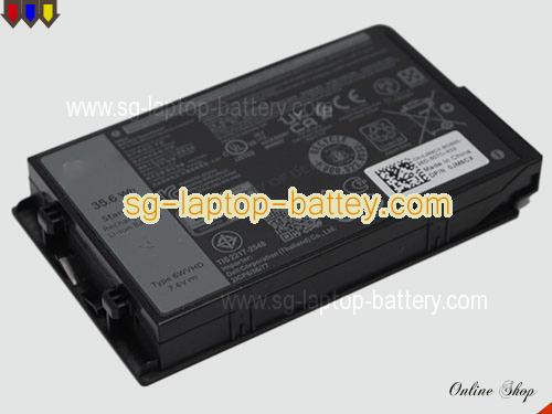  image 5 of Genuine DELL Latitude 7212 Battery For laptop 4684mAh, 35.6Wh , 7.6V, Black , Li-ion