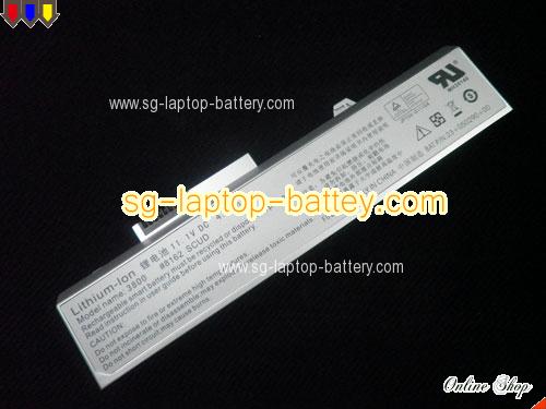  image 2 of AVERATEC Q200 Replacement Battery 4400mAh, 4.4Ah 11.1V Silver Li-ion