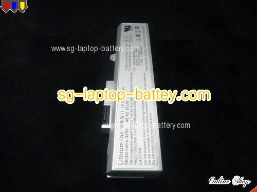  image 3 of AVERATEC Q200 Replacement Battery 4400mAh, 4.4Ah 11.1V Silver Li-ion