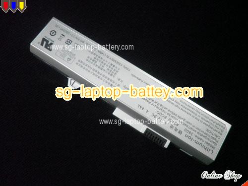  image 1 of AVERATEC Q220C Replacement Battery 4400mAh, 4.4Ah 11.1V Silver Li-ion