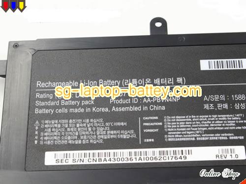  image 2 of Genuine SAMSUNG NP6805ZE Battery For laptop 3780mAh, 57Wh , 15.2V, Black , Li-Polymer