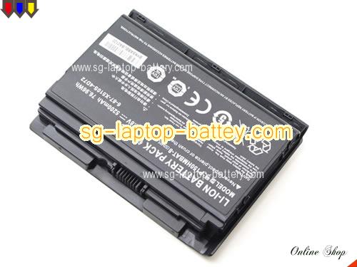  image 2 of Genuine CLEVO P150emx Battery For laptop 5200mAh, 76.96Wh , 14.8V, Black , Li-ion