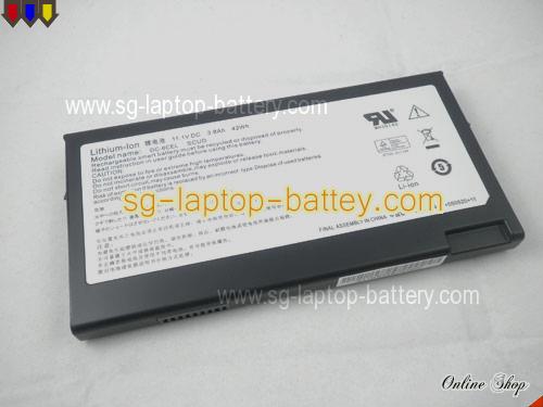  image 5 of SAHARA SLATE SG22 I400 Series Replacement Battery 3800mAh 11.1V Black Li-ion