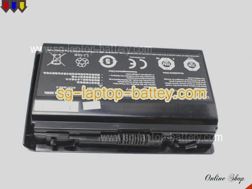  image 5 of Genuine CLEVO XMG 1704 Battery For laptop 5200mAh, 76.96Wh , 14.8V, Black , Li-ion