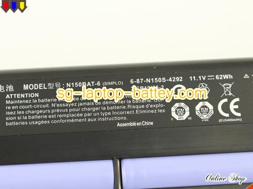  image 2 of Genuine AFTERSHOCK SM-15 Battery For laptop 62Wh, 11.1V, Black , Li-ion