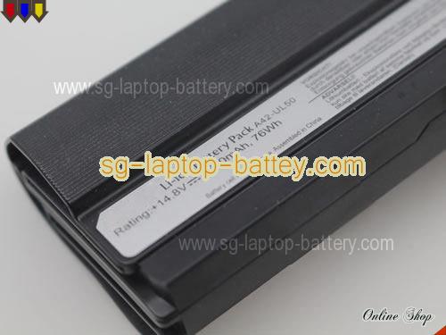  image 5 of Genuine ASUS UL80VT Battery For laptop 5200mAh, 14.8V, Black , Li-ion