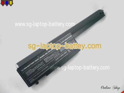  image 1 of CLEVO TN120 Series Replacement Battery 4400mAh 14.8V Black Li-ion