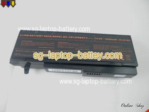  image 2 of Genuine CLEVO TN120 Series Battery For laptop 2400mAh, 14.8V, Black , Li-ion