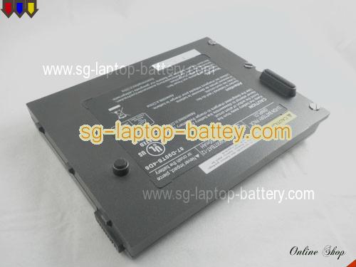  image 2 of CLEVO PortaNote D9K Replacement Battery 6600mAh 14.8V Black Li-ion