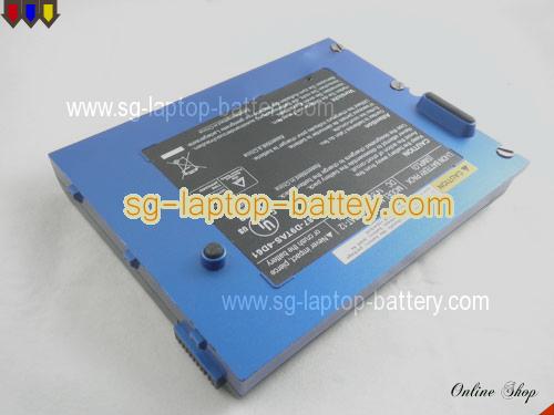  image 2 of Genuine CLEVO PortaNote D9K Battery For laptop 6600mAh, 14.8V, Blue , Li-ion