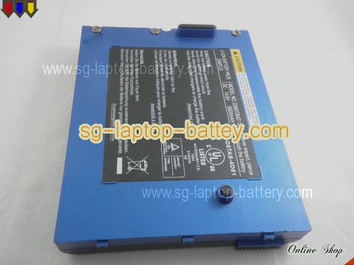  image 4 of Genuine CLEVO PortaNote D9K Battery For laptop 6600mAh, 14.8V, Blue , Li-ion