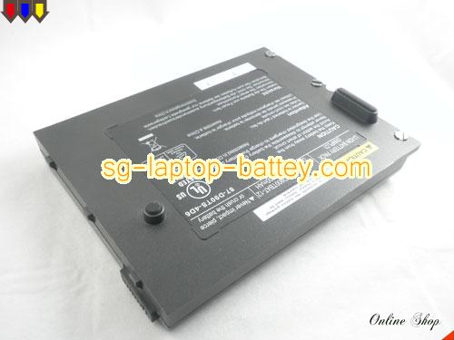  image 2 of CLEVO PortaNote D90K Replacement Battery 6600mAh 14.8V Black Li-ion