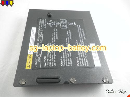  image 4 of CLEVO PortaNote D90K Replacement Battery 6600mAh 14.8V Black Li-ion