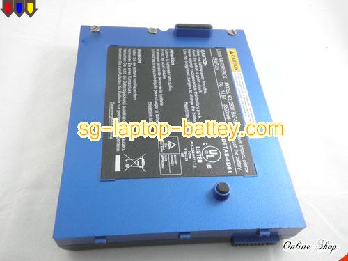  image 4 of Genuine CLEVO PortaNote D90K Battery For laptop 6600mAh, 14.8V, Blue , Li-ion