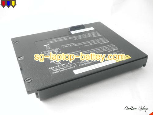  image 2 of Genuine CLEVO PortaNote D900K Battery For laptop 6600mAh, 14.8V, Black , Li-ion