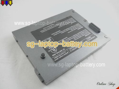  image 2 of Genuine CLEVO PortaNote D900T Battery For laptop 6600mAh, 14.8V, Grey , Li-ion