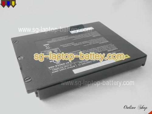  image 2 of Genuine CLEVO Sager NP9880 Battery For laptop 6600mAh, 14.8V, Black , Li-ion