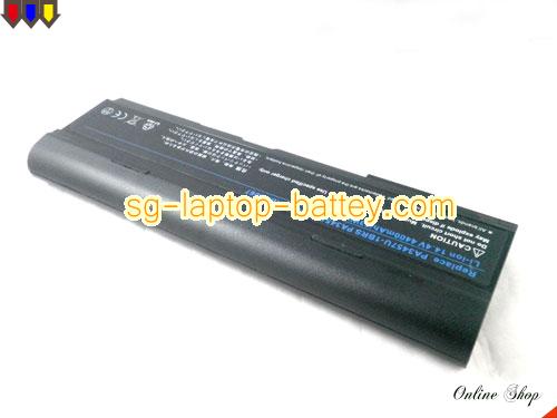  image 3 of TOSHIBA Satellite A100-696 Replacement Battery 4400mAh, 63Wh  14.4V Black Li-ion