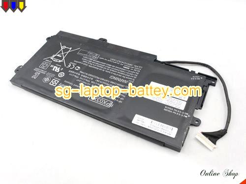  image 2 of Genuine HP Envy 14-k019tx Battery For laptop 50Wh, 11.1V, Black , Li-ion