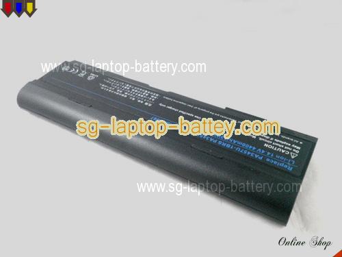  image 3 of TOSHIBA Satellite A80-144 Replacement Battery 4400mAh, 63Wh  14.4V Black Li-ion