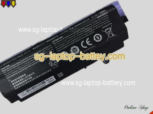  image 2 of Genuine CLEVO W940S Series Battery For laptop 62Wh, 11.1V, Black , Li-ion