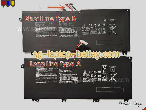  image 5 of Genuine ASUS GL503VS Battery For laptop 4400mAh, 64Wh , 15.2V, Black , Li-ion