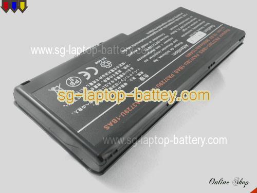  image 3 of TOSHIBA Satellite P500-BT2G23 Replacement Battery 8800mAh 10.8V Black Li-ion