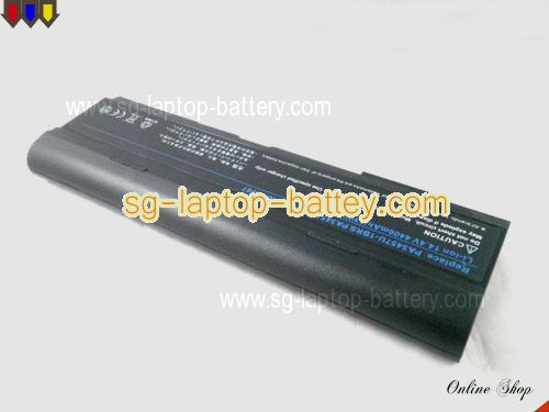  image 3 of TOSHIBA Satellite M40-276 Replacement Battery 4400mAh, 63Wh  14.4V Black Li-ion