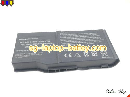  image 5 of GATEWAY Solo M500 Replacement Battery 4400mAh 14.8V Blue Li-ion