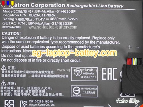  image 4 of 3ICP644109 Battery, S$107.17 Li-ion Rechargeable ACER 3ICP644109 Batteries