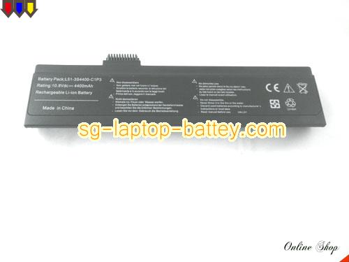  image 5 of FUJITSU-SIEMENS Amilo Li 1820 Replacement Battery 4400mAh 11.1V Black Li-ion