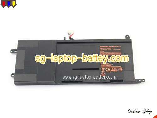  image 5 of Genuine CLEVO P670RE6 Battery For laptop 60Wh, 14.8V, Black , Li-ion